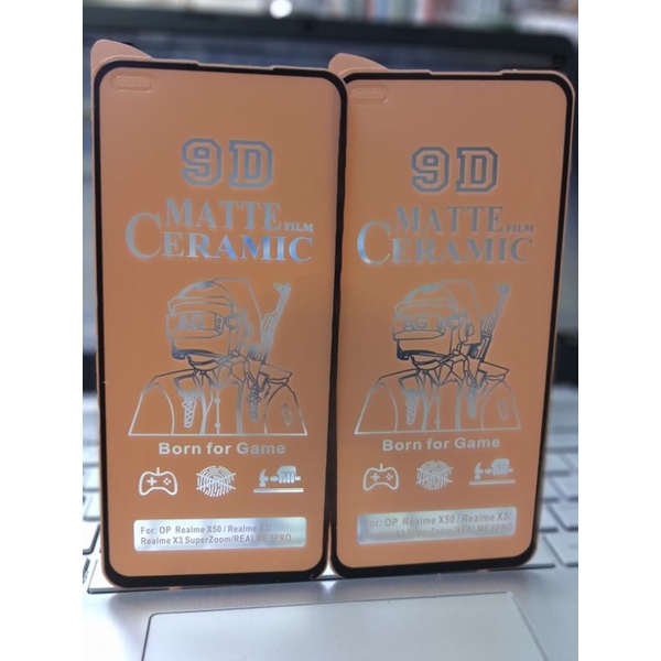 TEMPRED TEMPERED KERAMIK MATTE ANTI PECAH FOR REALME X50/REALME X3/ REALME X3 SUPER ZOOM/REALME 6PRO