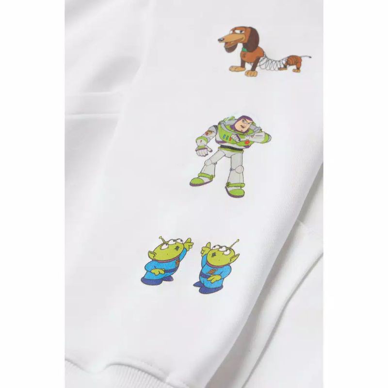 Hoodie Toy Story Oversize Lucu Couple Pria Wanita Desain Korea  HnM