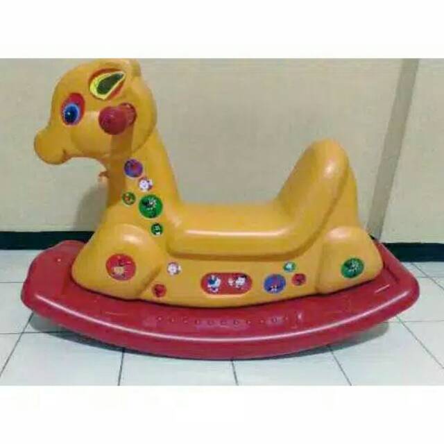 Kuda jungkit,  kuda goyang tajimaku, mainan anak