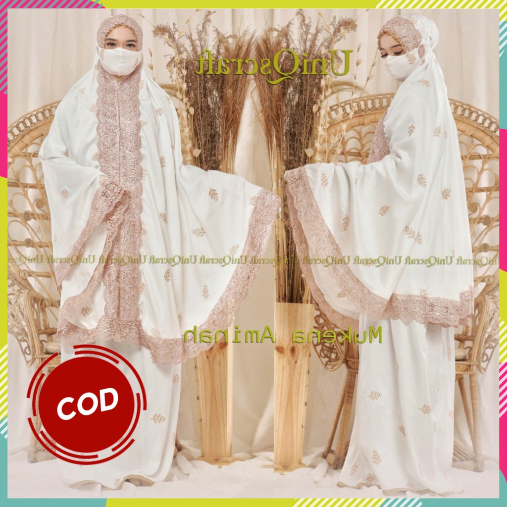 Mukena Bordir Premium | Grosir Mukena Dewasa | Mukena Mewah Dewasa | Mukena Cantik | Mukena Jumbo