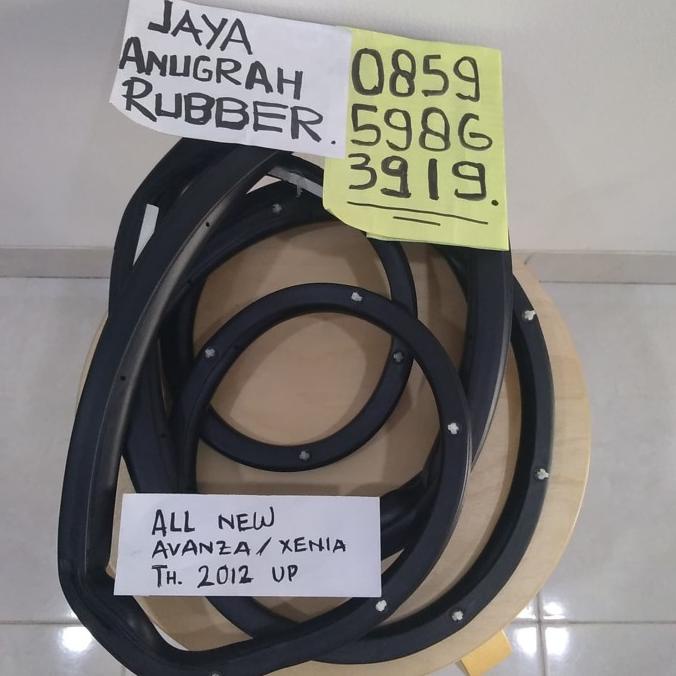 Sparepart Mobil Oem Karet Pintu Tengah Veloz All New Avanza / Xenia (2012 Up) Per Pcs New Produk Rek