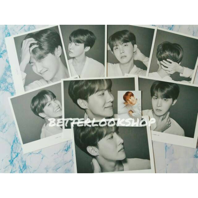 BTS  - FACE PHOTO COLLECTION WINGS TOUR FINAL MD: JIMIN, J-HOPE(HOSEOK), RM(NAMJOON), SUGA(YOONGI)