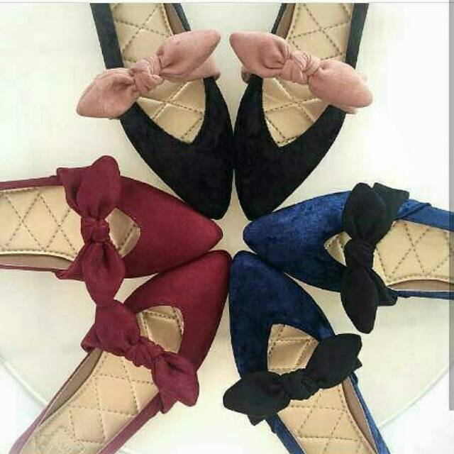 

FLATSHOES PITA TENGAH 3 WARNA