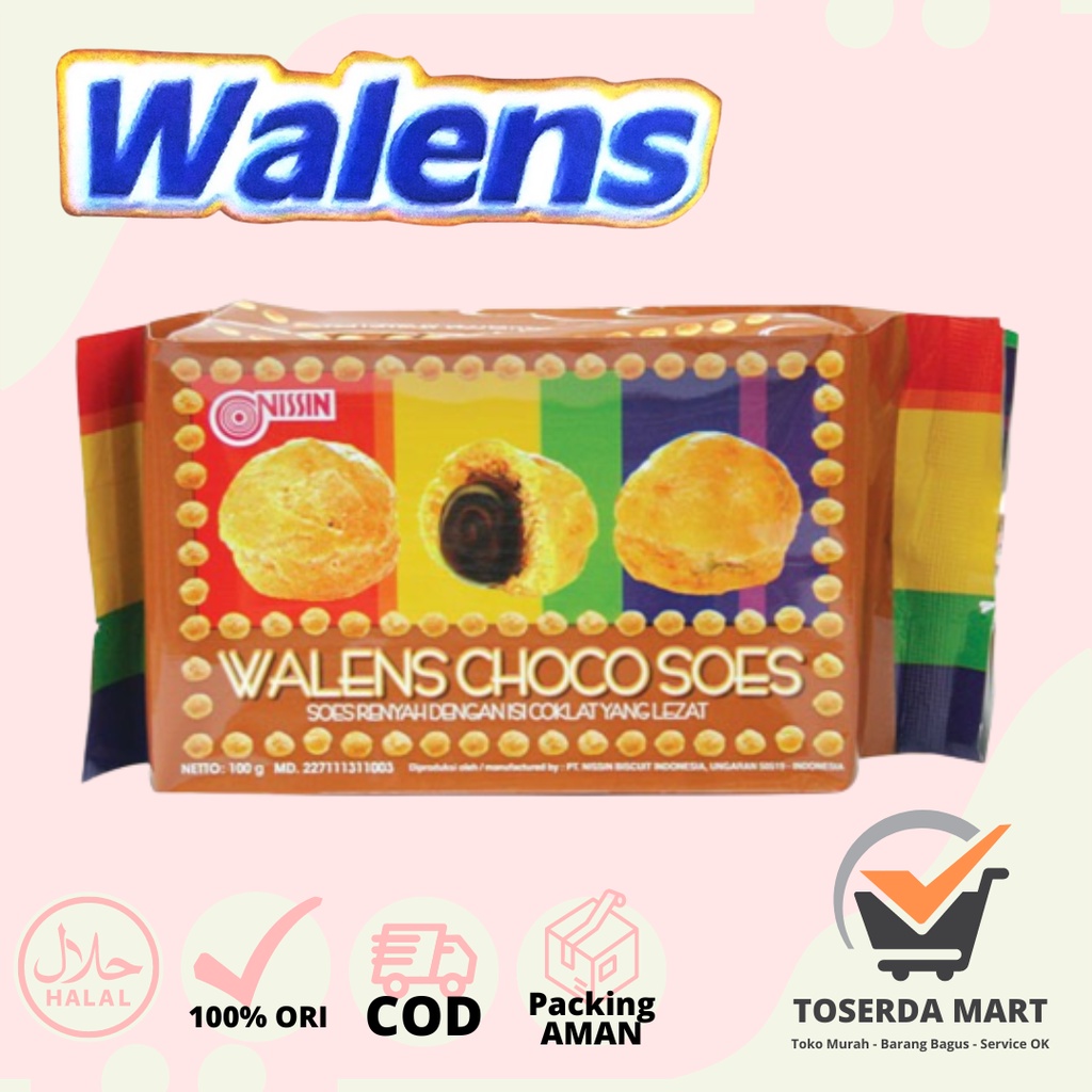 

Nissin Wallens Choco Soes 100 gr walen walens