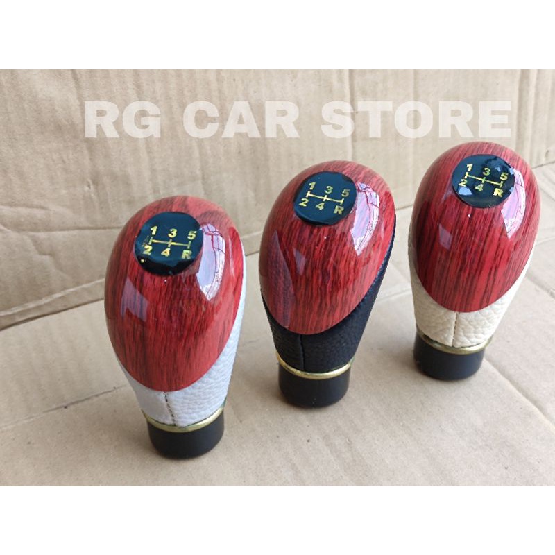 KNOP PERSNELING MOBIL MOTIF KAYU-GEAR KNOP MOBIL UNIVERSAL MOTIF KAYU