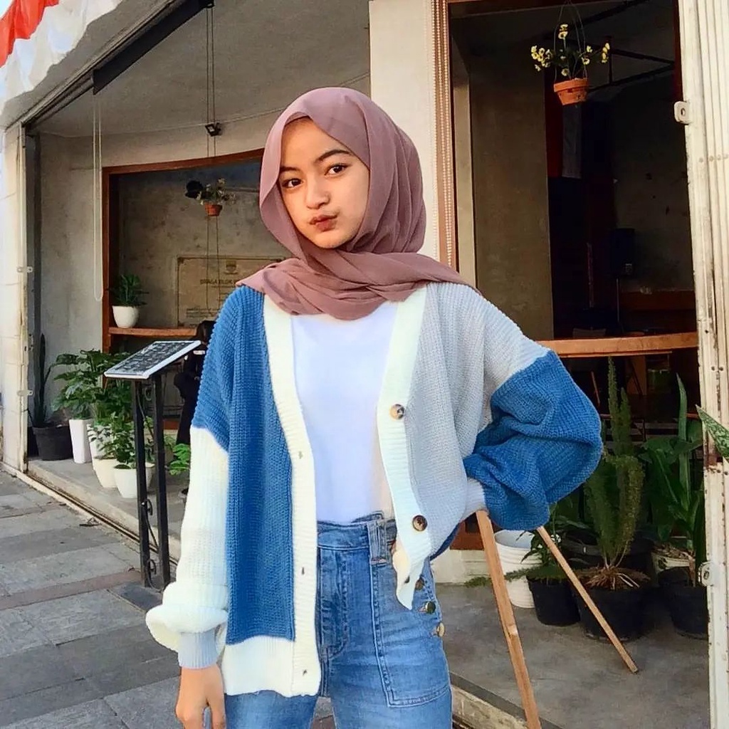 Helena cardy | kardigan rajut | outer rajut wanita