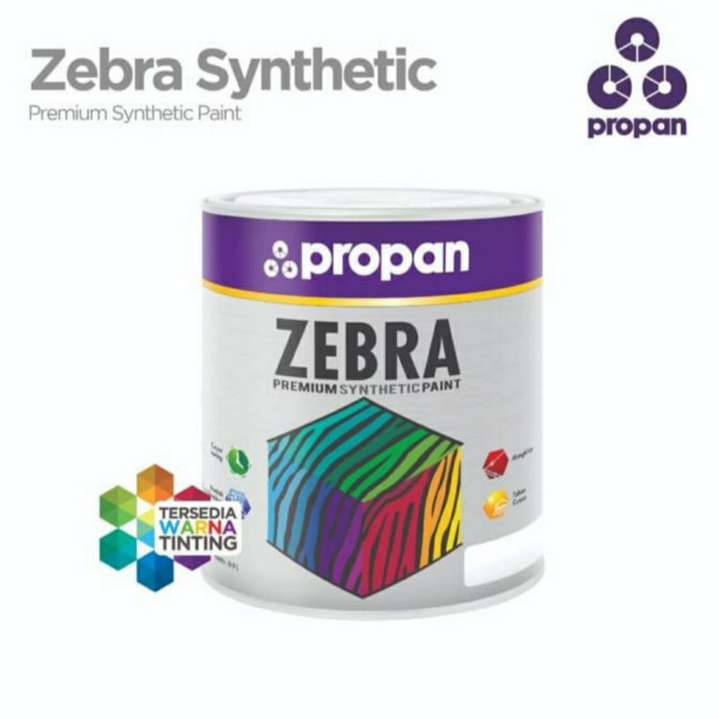 

Cat Minyak PROPAN ZEBRA SYNTHETIC - 20 LT