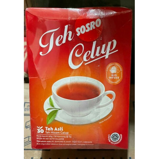 

Teh Celup Sosro isi 30