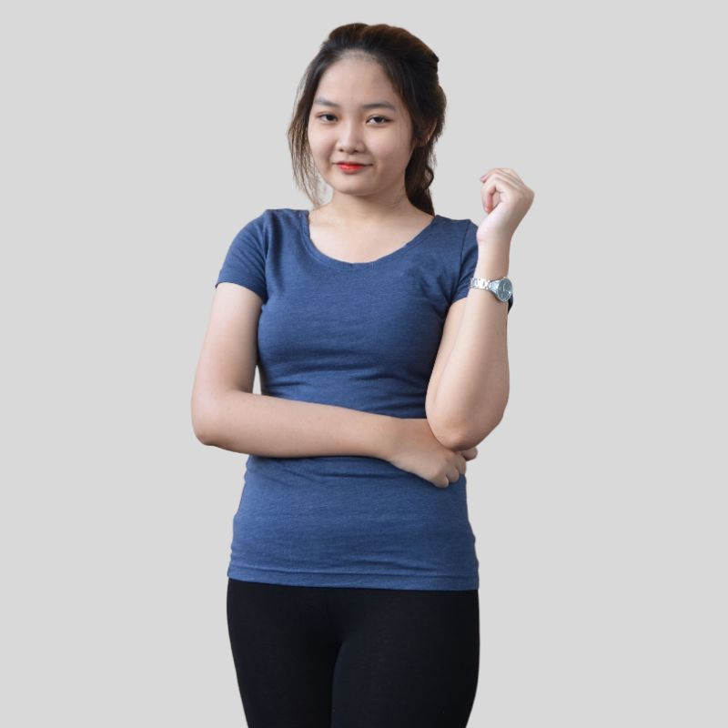 HEMA - kaos polos lengan pendek wanita