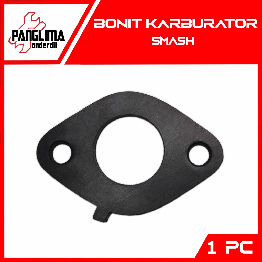 Bonit Karburator Smash Lama-Old Ebonit Fiber Insulator-Karbu-Manipul