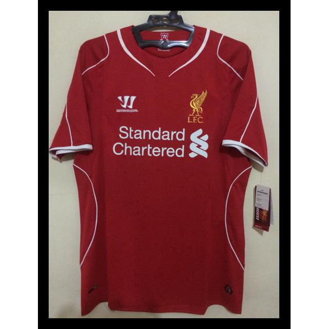 DQB0 JERSEY LIVERPOOL ORIGINAL 2014-2015 HOME BNWT PS33