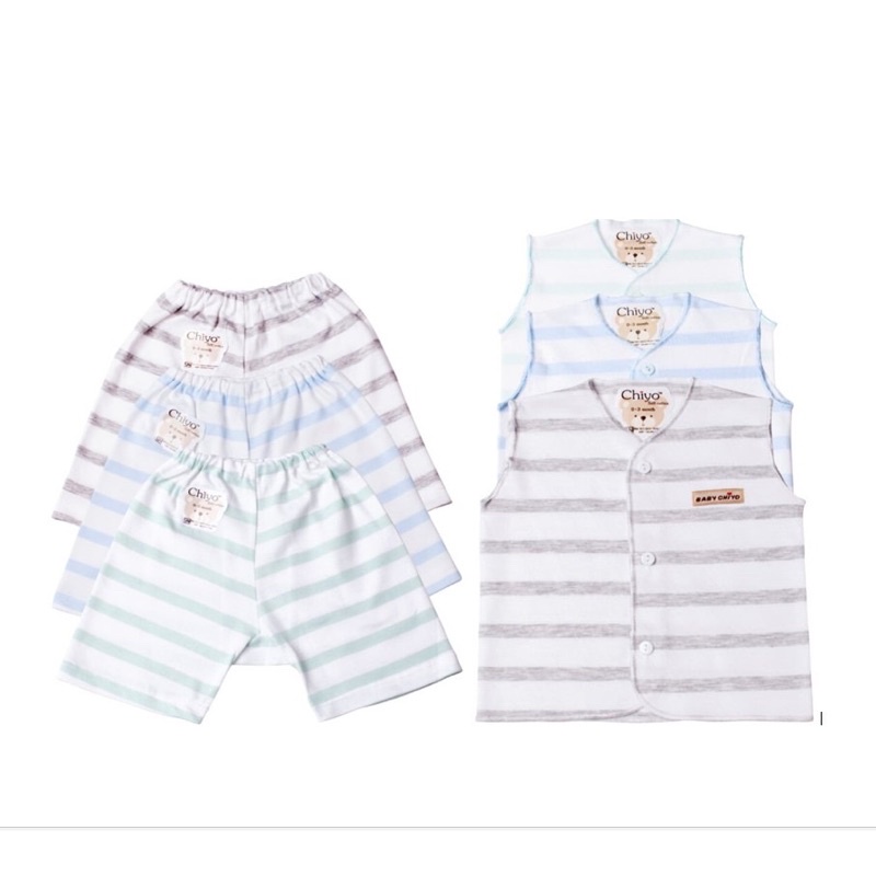 Chiyo baby stelan kutung NB - baju bayi