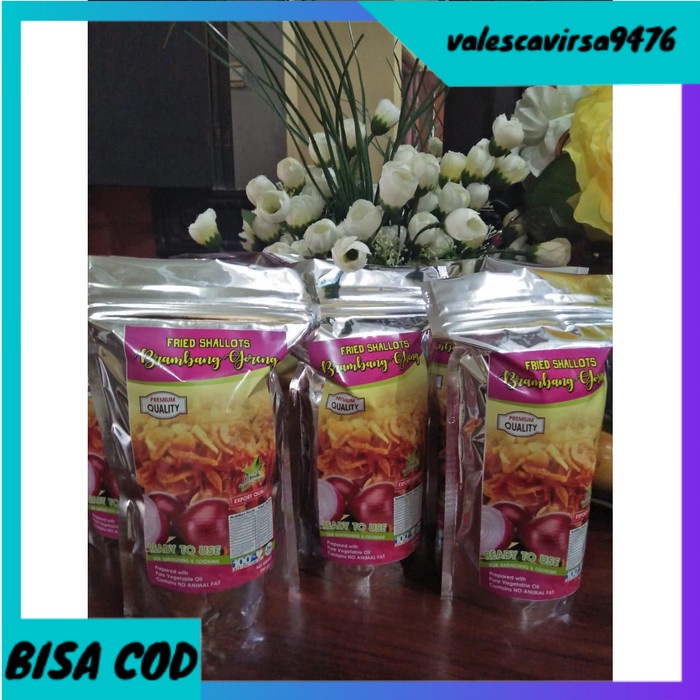 

⭐BISA COD⭐ BAWANG GORENG/ BRAMBANG GORENG "ANIK" ENAK DAN RENYAH 200GRAM