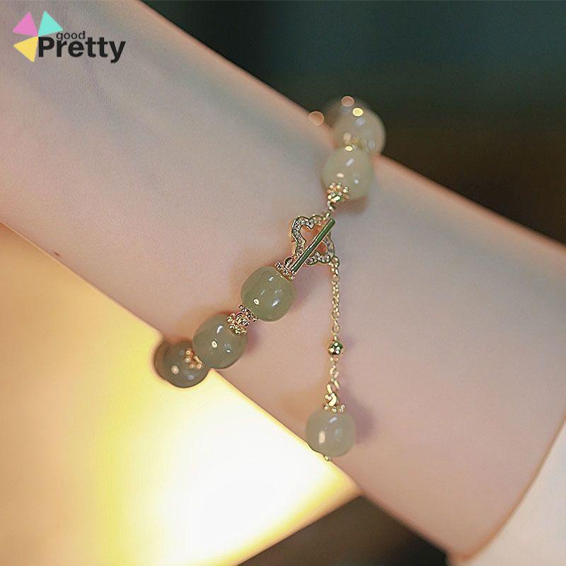 Gelang Mutiara Wanita Niche Desain Gelang Retro Gaya Cina Perhiasan Hadiah - PD