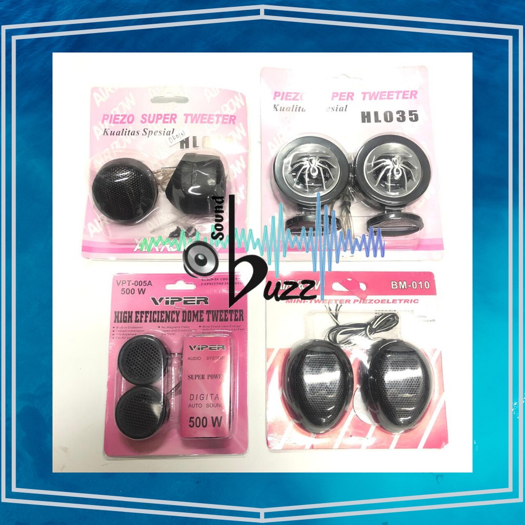 Tweeter Mobil / Piezo Super Tweeter Twitter