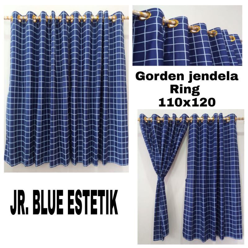 GORDEN JENDELA SMOKRING MURAH MOTIF AESTHETIC