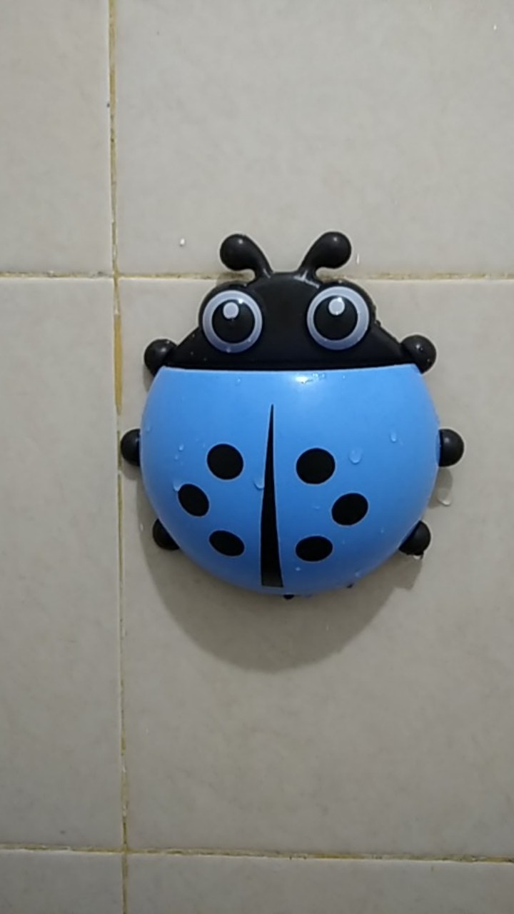 Tempat Sikat Gigi Kumbang Lady Bug Toothbrush Holder Unik