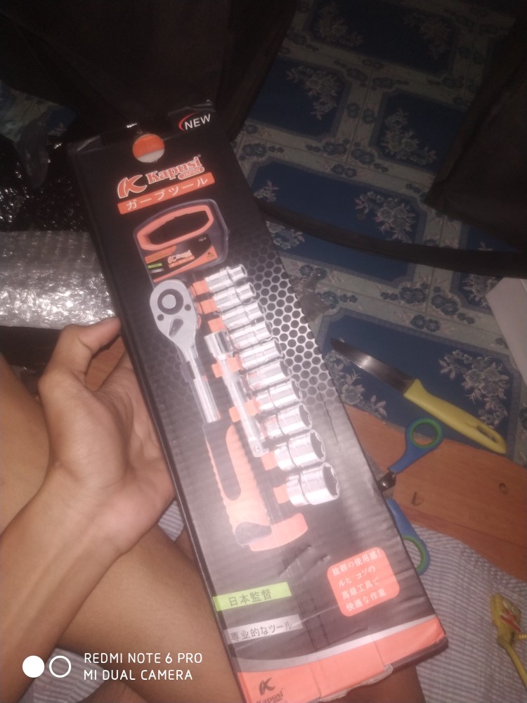 Kapusi Kunci Sok Set 12pc-kunci Sock Set 12pc-kunci Set