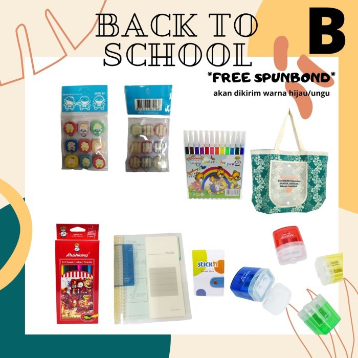 

PAKET BACK TO SCHOOL B