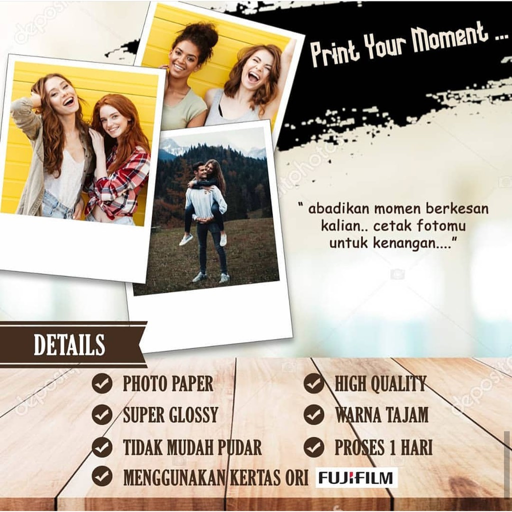 Jasa cetak foto Fujifilm 12 R-20 Rs