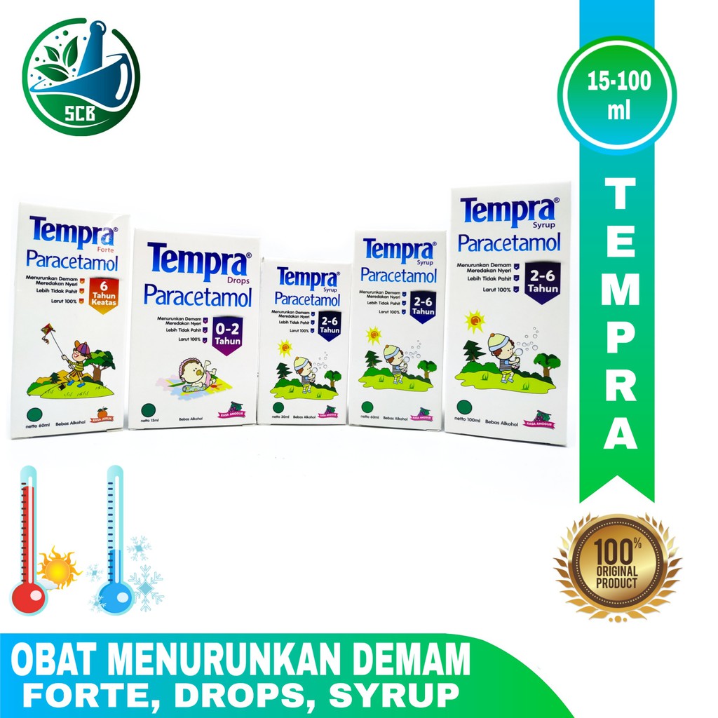 Tempra Paracetamol Forte / Drops / Syrup