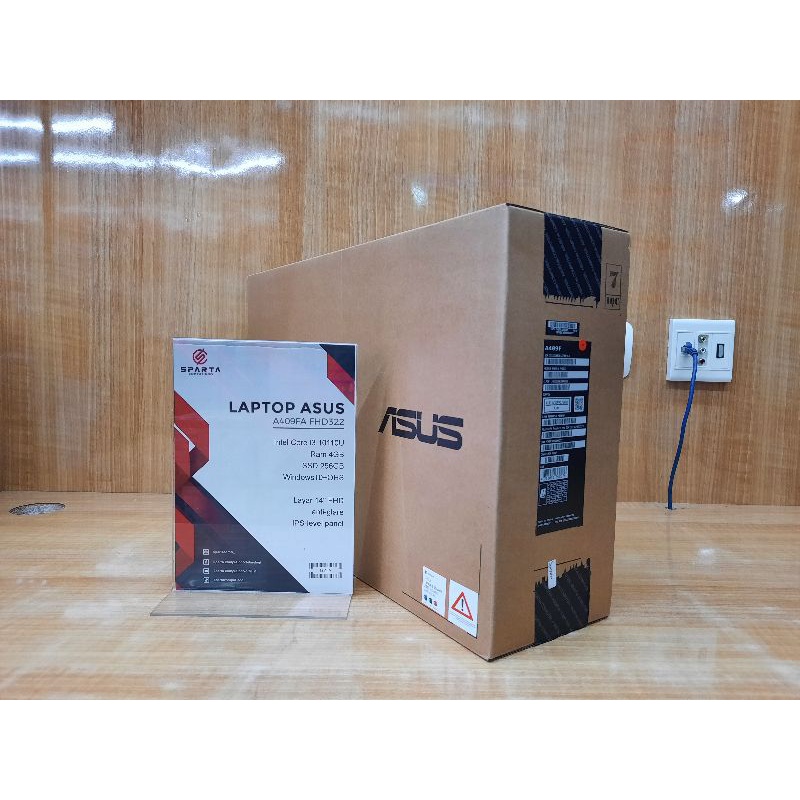 Laptop Asus A409FA FHD322 Core i3 Gen 10 Ram 4 GB SSD 256 GB W10 OHS Murah Bergaransi