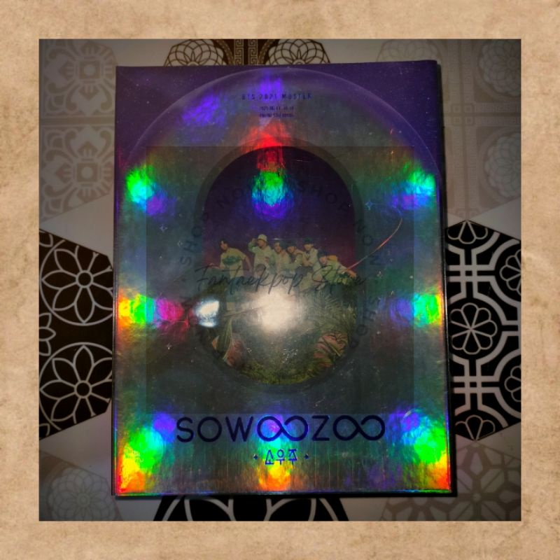 Ready Stock Sharing Muster Sowozoo BTS DVD Bluray Jin Rm Jungkook Digipack Photo