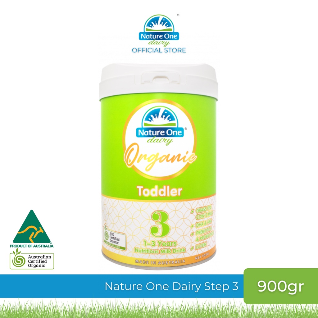 Nature One Dairy Organic Step 3 900gram Susu Bayi Batita