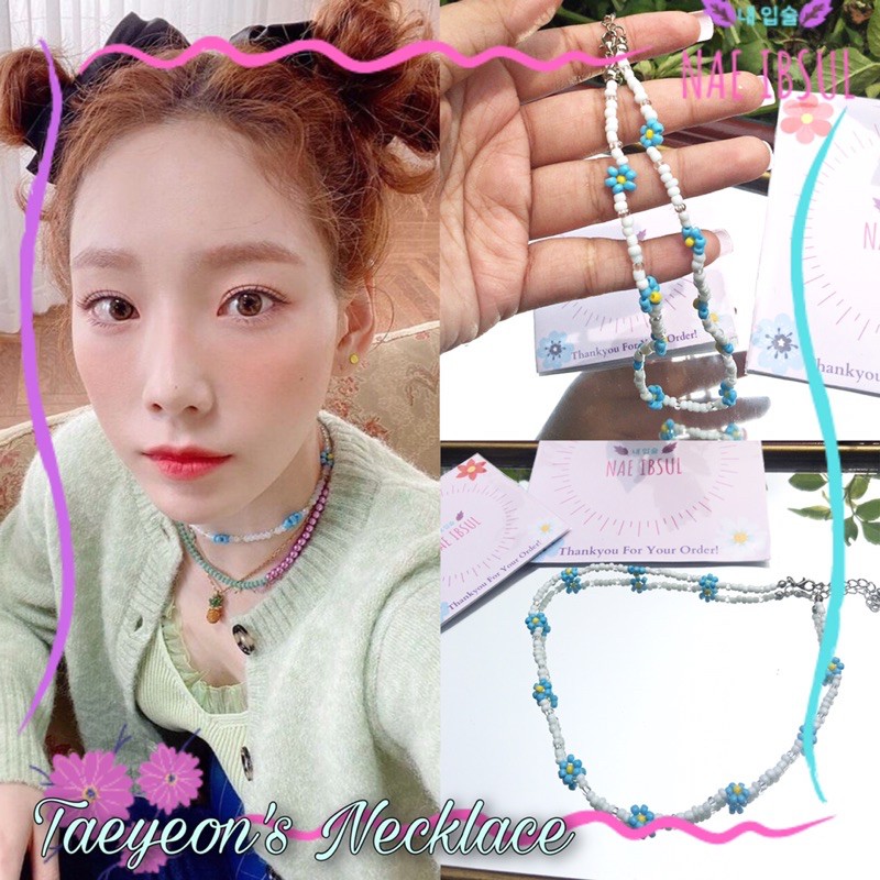 Taeyeon’s Necklace (kalung Taeyeon)