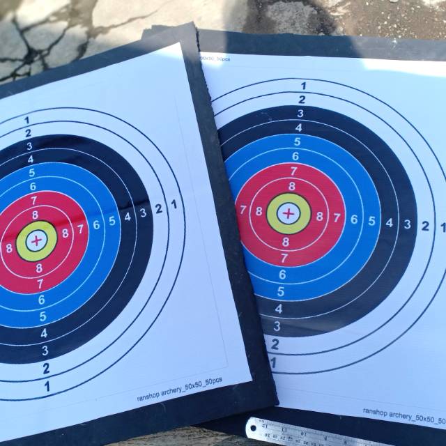 

Bantalan Target 2,5 cm 50x50 cm dan 50x30 cm Eva Foam