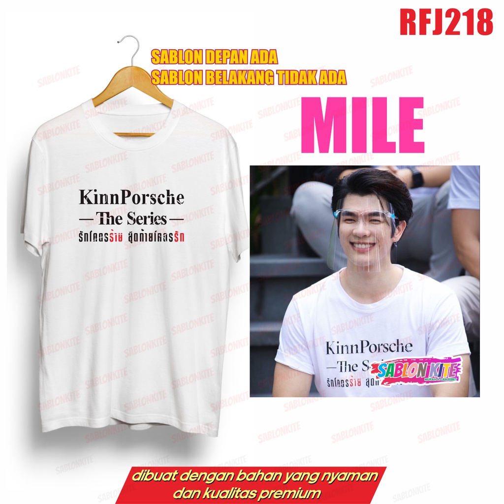 MURAH!!! KAOS MILE kinnporsche series RFJ218 UP TO 3XL KINN PORSCHE