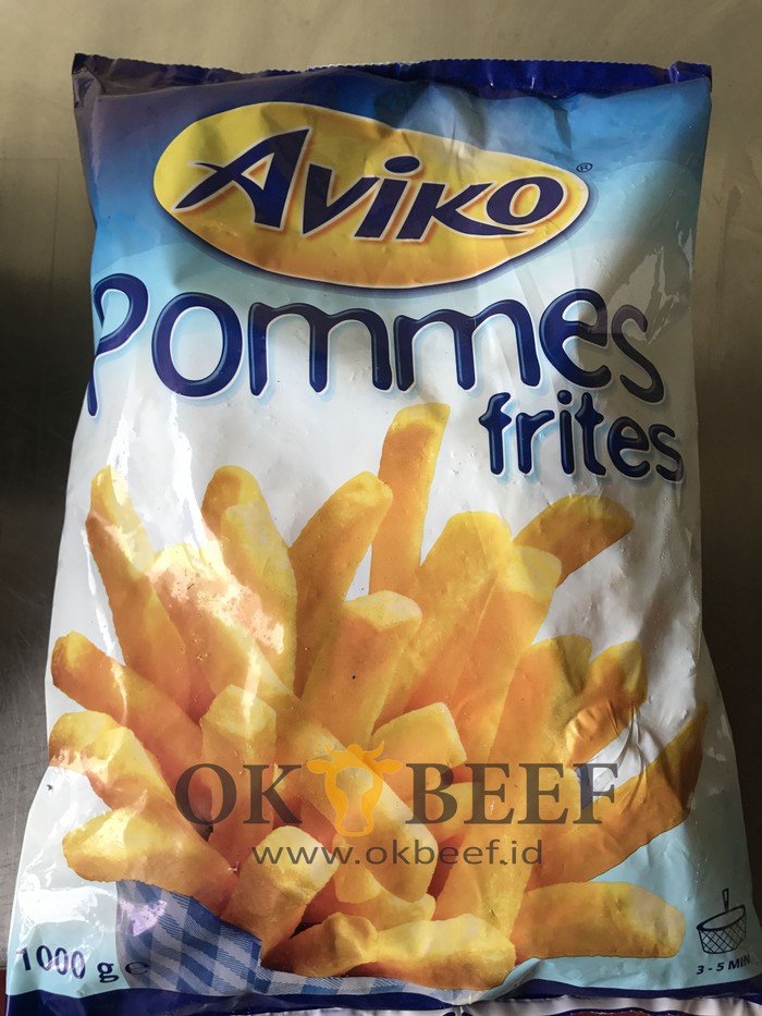 

Kentang Aviko Straight Cut 9,5mm 1Kg