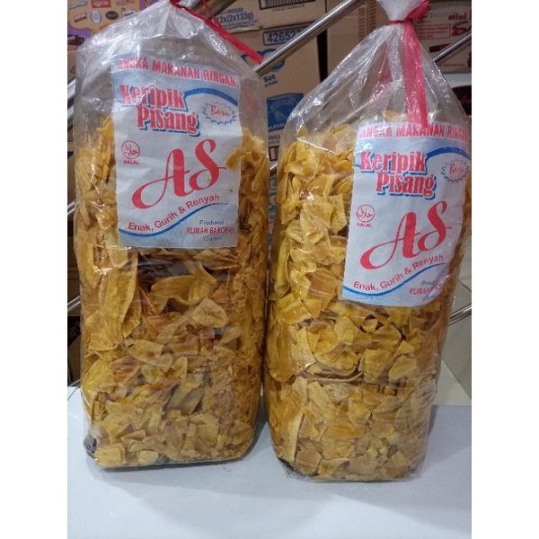 

KERIPIK PISANG ASIN AS KEMASAN BALLAN