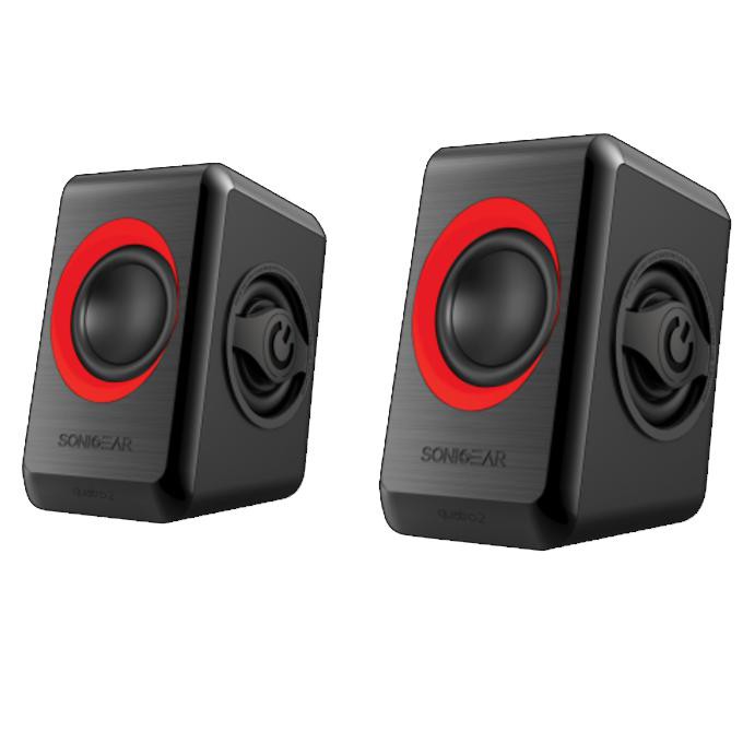 SonicGear Quatro 2 Speaker Aktif - Merah