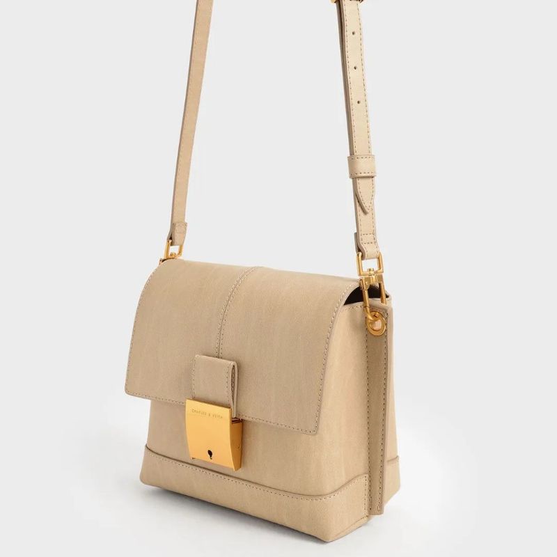 8.8 SALE | CK Juniper Metallic Push-Lock Crossbody Bag