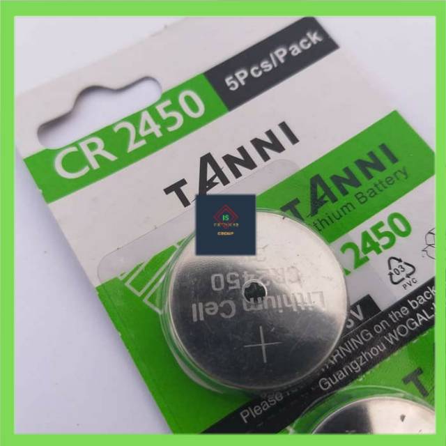 CR2450 BATERAI BATRE BATTERY JAM TANGAN CR2450 CR 2450
