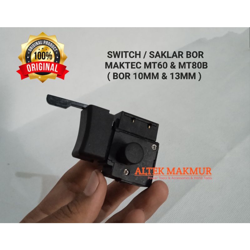Switch MT60 MT80B / Saklar Bor Maktec MT 60 MT 80 B / Skakel Bor Maktec MT60 MT80B