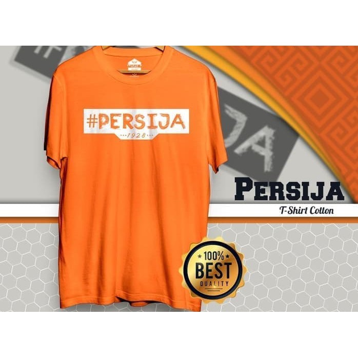 KAOS PERSIJA 1928 OREN PUTIH THE JAK JAKMANIA JAK ANGEL - BAJU PERSIJA