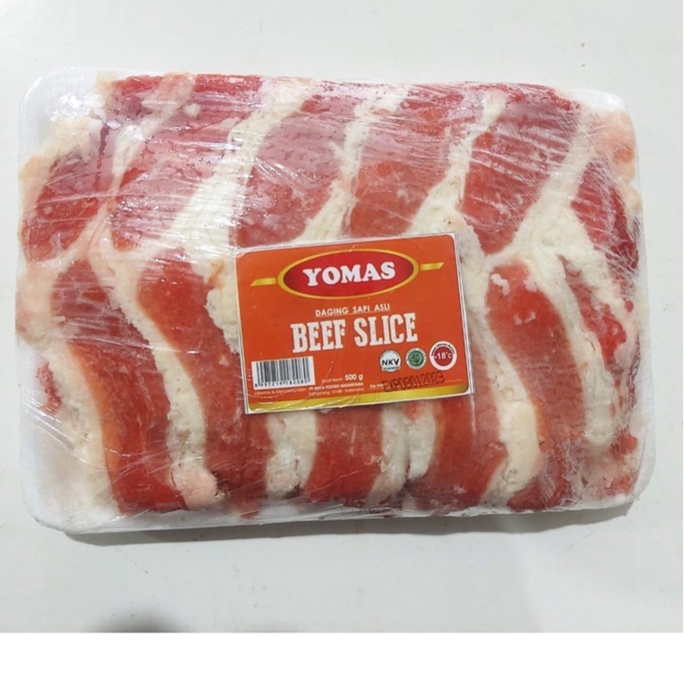 YOMAS beef slice yoshinoya 500gr