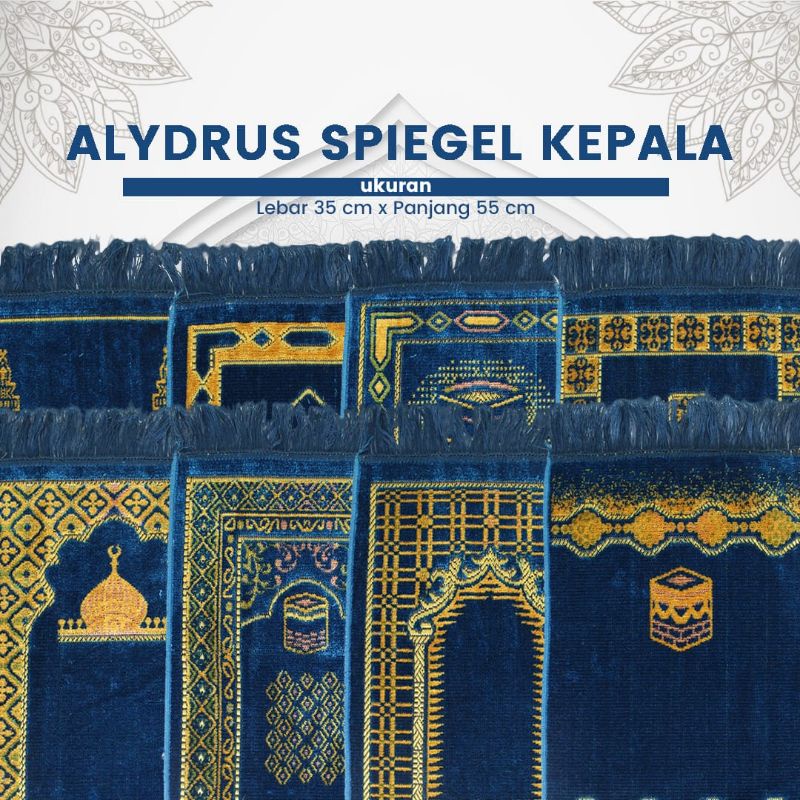 Sajadah Anak Alydrus / Saj Sujud Kepala 35x55