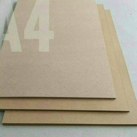 

✮0O ( 100 Lembar ) Kraft Liner 280 Gsm / Kertas Samson Uk A4 21 cm X 29.7 cm ✥ ϟ