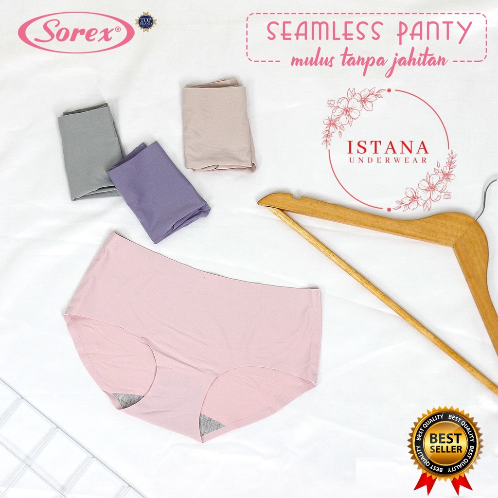 CD celana dalam seamless polos tanpa jahitan ORI sorex Istana underwear