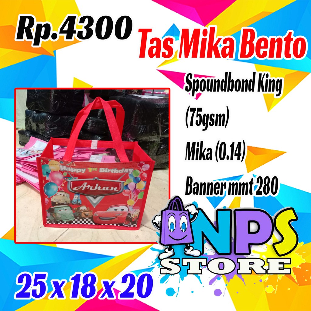 

goodiebag bento mika