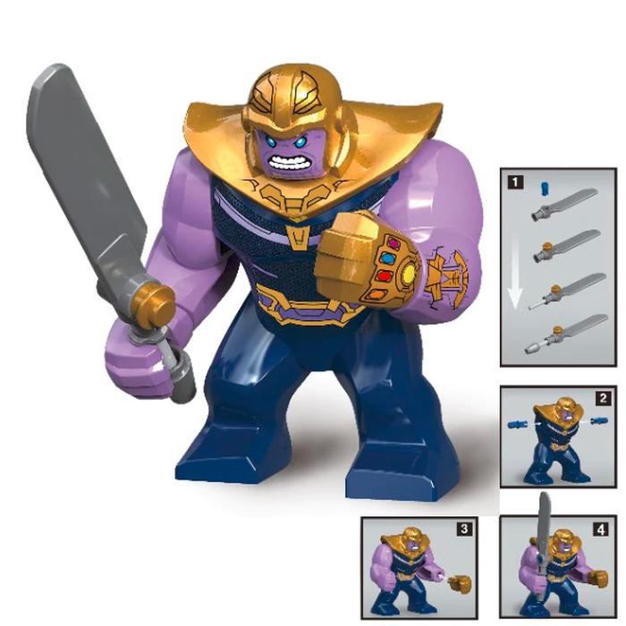 Lego Minifigure Avengers Thanos Bootleg