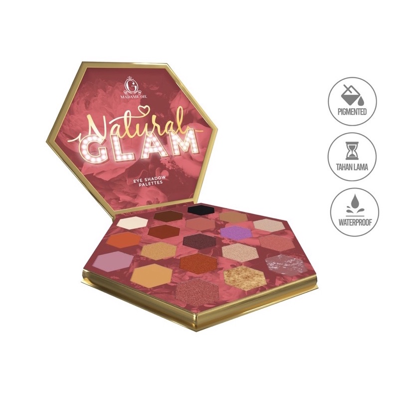 Madam Gie Natural glam eyeshadow pallet