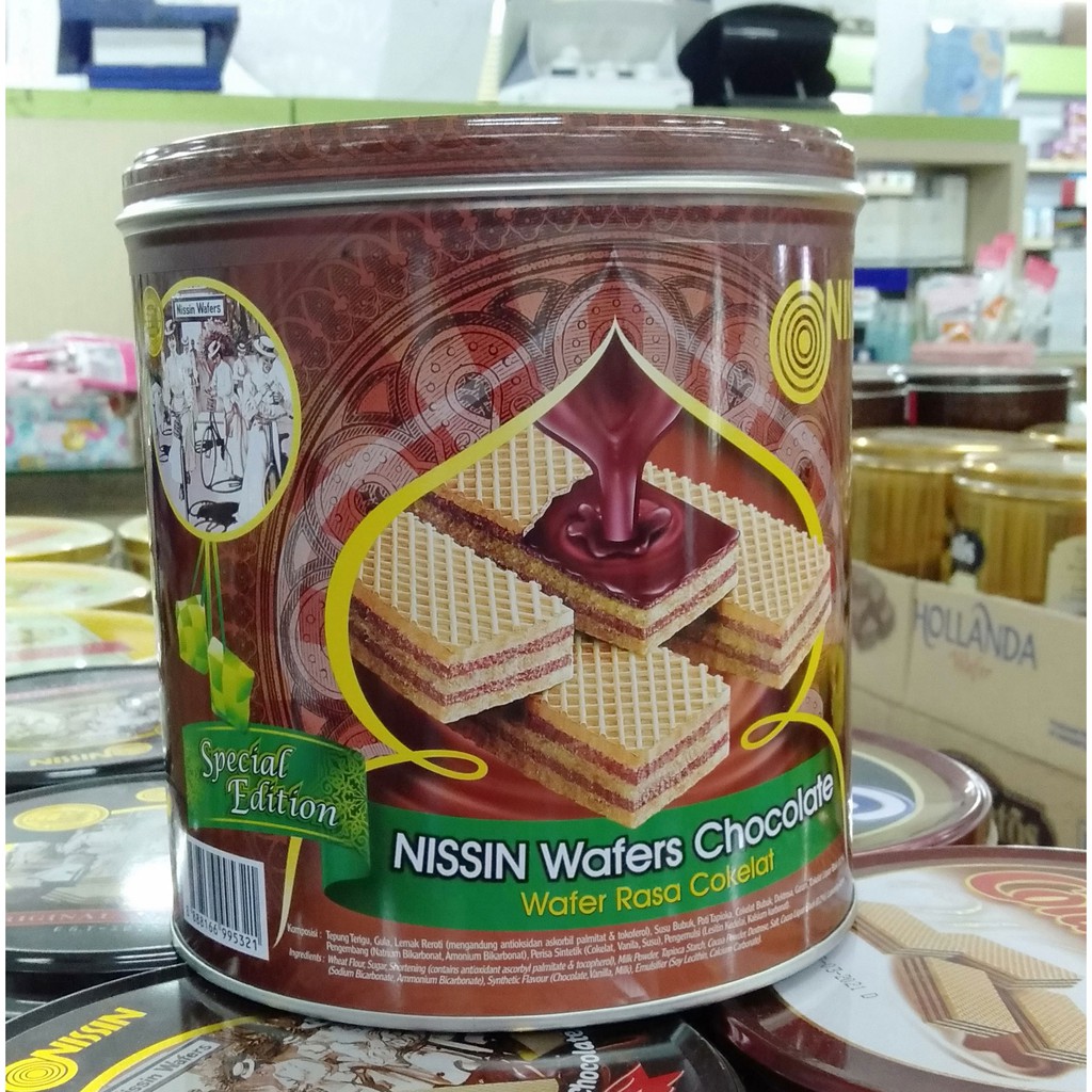 Jual Nissin Wafer Special Edition Kaleng 300 Gram Shopee Indonesia