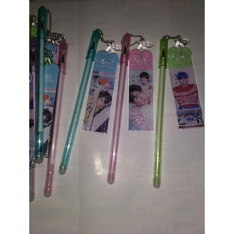 

Pen Gel Penggaris Motif BTS
