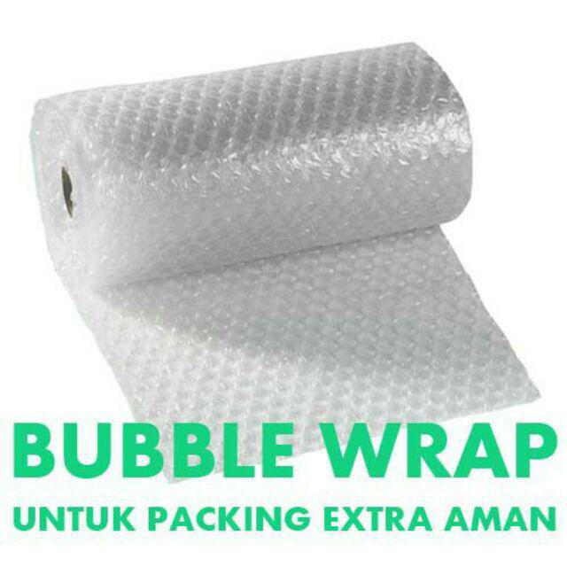 Plastik bubble wrap untuk pengaman tambahan paket