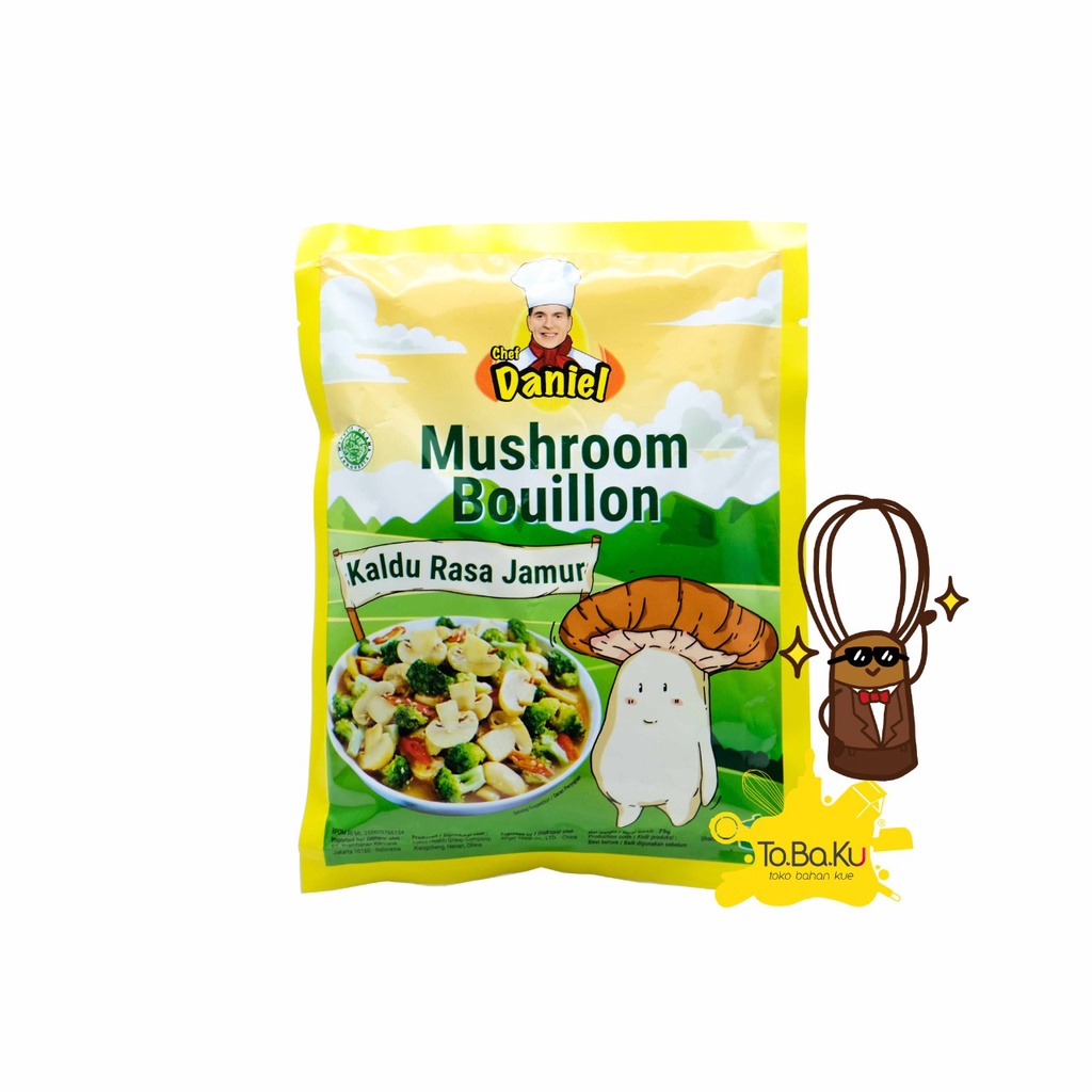 

Daniel Kaldu Jamur Kemasan 75gr