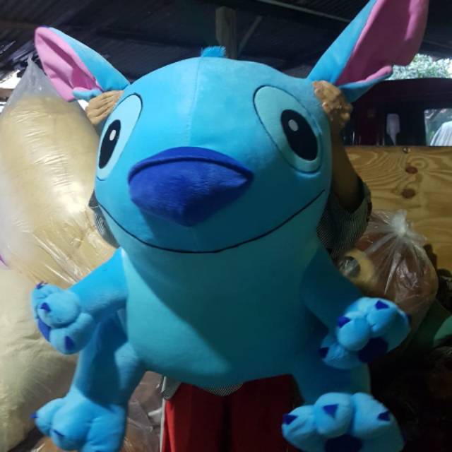 Boneka Stitch Hoki 1 Meter Jumbo Premium